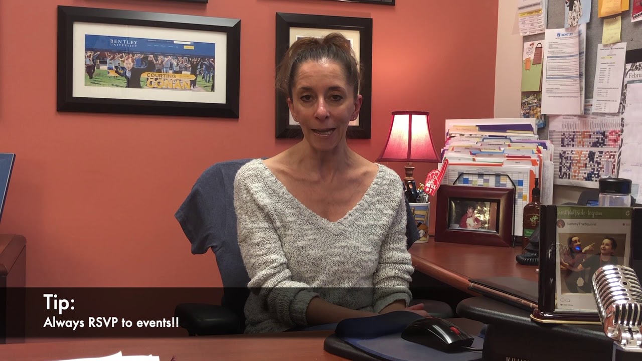 Ask Alyssa Episode 12: RSVPing to Career Development Center Events