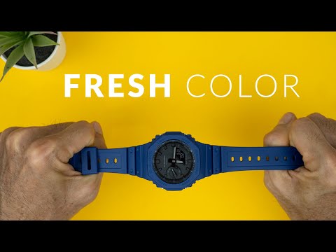 Часы Casio G-Shock GA-2100-2ADR - фото 1 - id-p2273798627