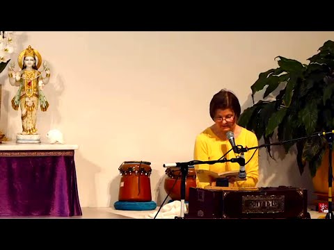 Stille Meditation und Mantrasingen mit Shaktipriya - Satsang Yoga Vidya Kirtan 07:00 Uhr 28.07.2020