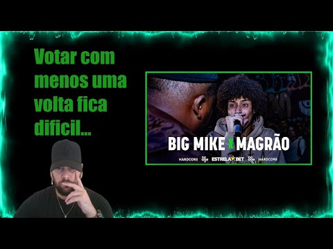 Português "SemVidaSavy" Reação - (MELHOR DA NOITE!!!) MAGRÃO x BIG MIKE | SEMI | #BDN114