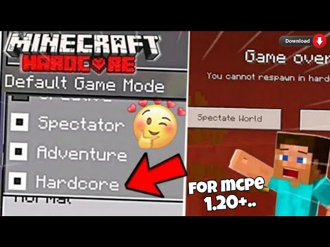 heroXyt - Hardcore mode for minecraft pe 1.20| hardcore mode download for mcpe 1.20|| heroXyt