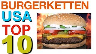 🍔 Burger Restaurants : TOP 10 USA ! 🇺🇸