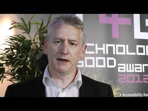 Steve Ball, CEO Cloud 9, who sponsor a 2012 Technology4Good award