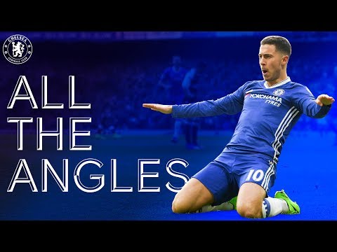 Eden Hazard's Stunning Solo Goal v Arsenal 16/17 | All The Angles