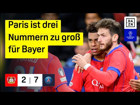 Bayer Leverkusen - Paris Saint-Germain | UEFA Champions League | DAZN Highlights