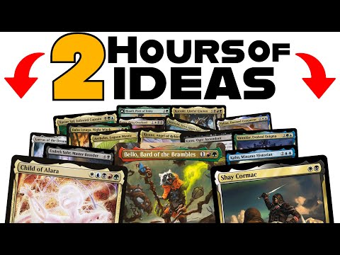 2 HOURS of FUN Commander DECK Ideas [40+ Decks] (Magic: The Gathering)