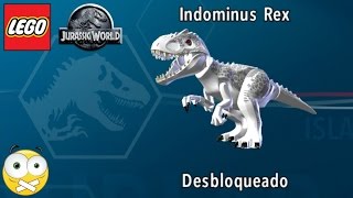 LEGO Jurassic World  Como Liberar Dinossauros (Indominus Rex) Dublado PT-BR