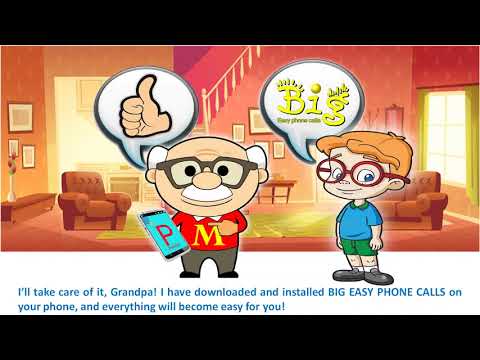 BIG, Easy Phone for seniors Video