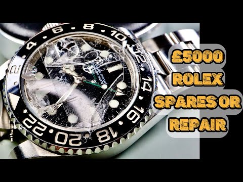 Full restoration of a broken Rolex purchased as spares repairs 