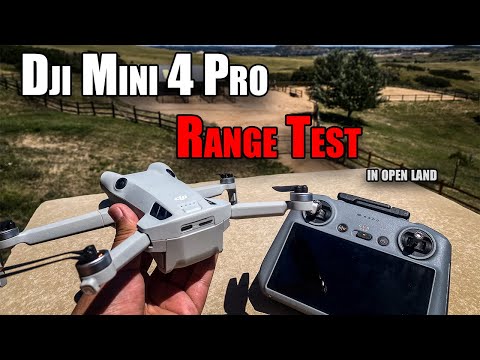DJI MINI 4 PRO | RANGE TEST | HOW FAR WILL IT GO? | STOCK BATTERY
