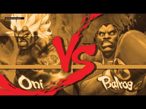 hasegawasan (Oni) vs onigiri0kai (Balrog) USF4 ranked match