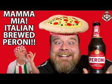 Italian Brewed - Peroni Red |4.7%| Lager Beer Review!