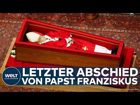 PAPST FRANZISKUS: Letzte Chance des Abschieds! Gläubige strömen noch einmal in den Petersdom