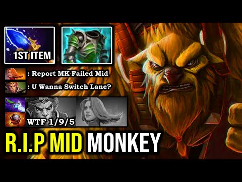 How to Solo Mid Earthshaker in 7.27a with First Item Scepter + Nonstop Totem 100% Zero Farm For MK