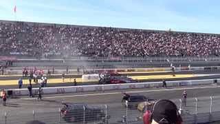 preview picture of video 'Jari Halinen vs Antti Horto - Top Fuel at Tierp Arena, August 24, 2013'