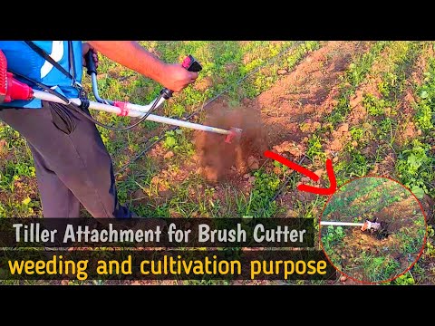 Tiller Attachment For Brush Cutter