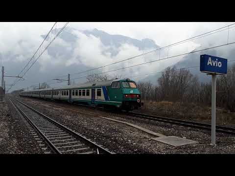 REGIONALE CON PILOTA MAZINGA IN TRANSITO A AVIO (VR) 17 - 3 - 2018