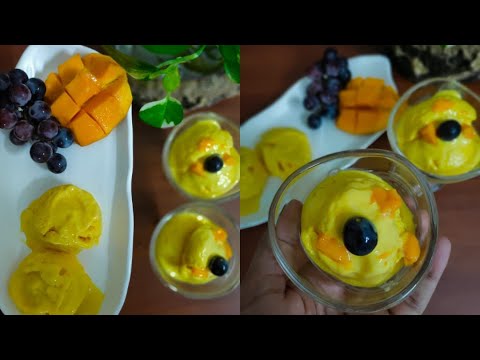Easy & Quick Mango Icecream | Instant Icecream Recipes | Mango Recipes | @Cookwithfarheen27oct