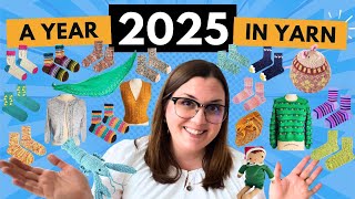 Everything I Created in 2025 | Knitting & Crochet
