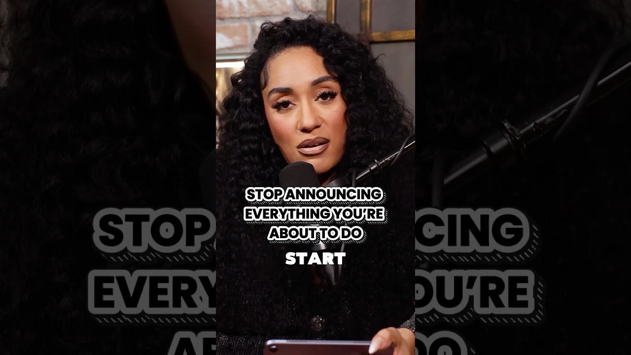 Stop announcing everything you’re about to do.