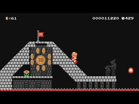 1-Castle - The Mesa's Fortress by Ohara - Super Mario Maker 2 - No Commentary 1bt