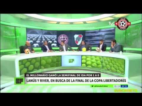 Estudio Fútbol 31 Octubre 2017 Pagani Caliente Hoy se decide River Lanús finalista Liberta
