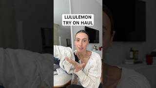 HUGE LULULEMON TRY ON HAUL #lululemon #tryonhaul