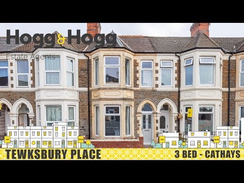 Walk-through property video tour of Tewkesbury Place - Cardiff