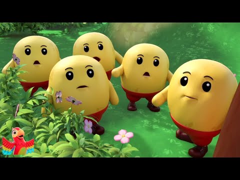 Paanch Chote Aloo, पांच छोटे आलू, Lalaji Ki Gadi + More Hindi Nursery Rhymes for Babies