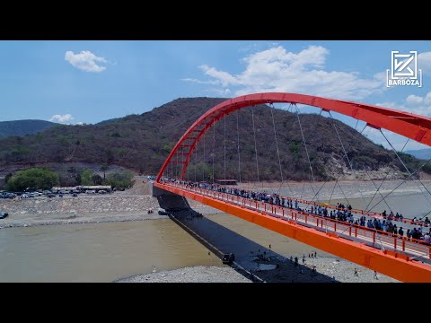 Inauguración del Puente Vehicular sobre el Río Chinchipe, Huallape - Jaén