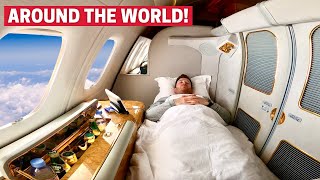 Flying First Class to Every Continent in 7 days