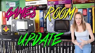 RETRO GAMES ROOM CHANGES | 1000's of GAMES | TheGebs24