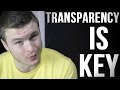 Comin' Clean (Be Transparent For a Better Life ...