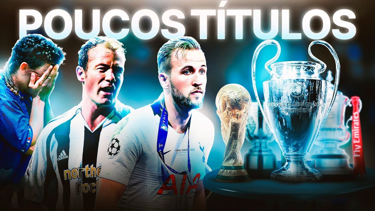 CRAQUES que ganharam POUCOS títulos ❌🏆