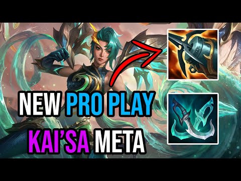 Trying out a NEW PRO PLAY KAI'SA BUILD