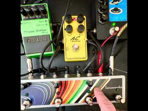 Saturnworks 4-Loop + Dry Channel Parallel Active Blender Looper Pedal image 5