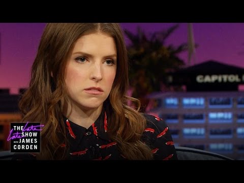 【詹姆斯秀】Anna Kendrick 深感困擾的天生屎臉 (Anna Kendrick Hates Her Resting Bitch Face)