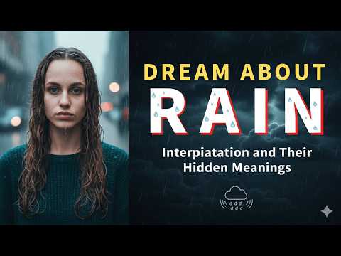 What Does It Mean to Dream of Rain? (Good Luck or Warning?)