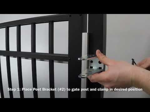 How to Install Lockey TB200, TB400, TB600, Adjustable Hydraulic Gate Closers Up To 250lbs