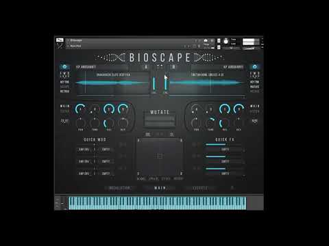Bioscape, short 'Rain Pad' demo