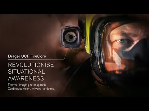 Thermal imaging camera Dräger UCF® FireCore – Revolutionise situational awareness