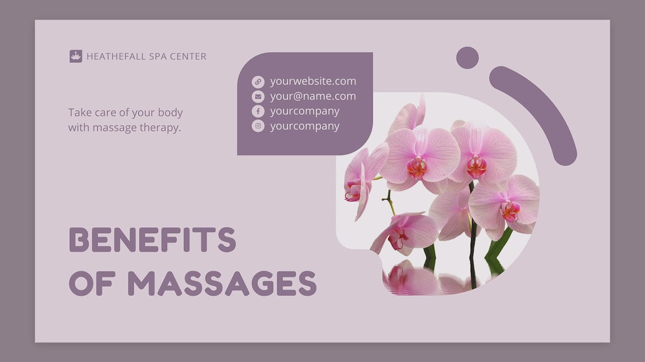 Massage Salon PowerPoint Presentation Template