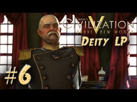 Civilization 5 Brave New World Let's Play Germany Deity - Part 6