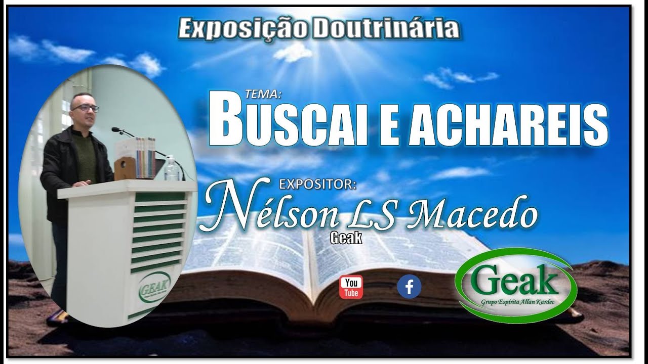 BUSCAI E ACHAREIS - por Nélson LS Macedo