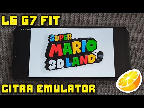 LG G7 Fit (Snapdragon 821) - Super Mario 3D Land - Official Citra Emulator - Test