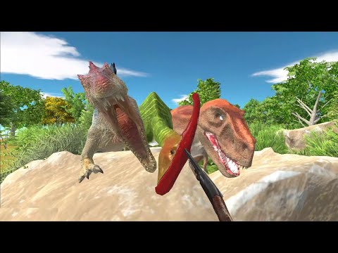 【Take 1】Survive in the grasslands with dinosaurs. FPS perspective! | Animal Revolt Battle Simulator