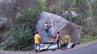 Video thumbnail de Carretera i manta, 6c. Cavallers