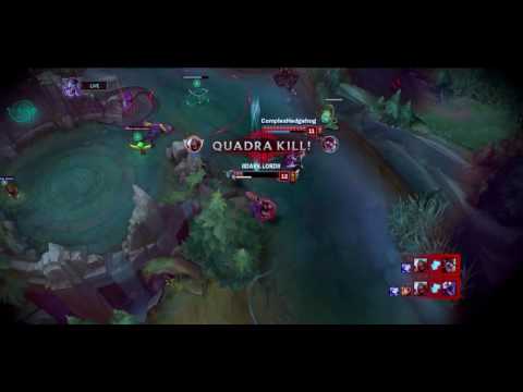 League Of legends - First PentaKill in S7 With Zed