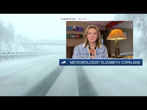 Snow creating slick spots across Western Montana today