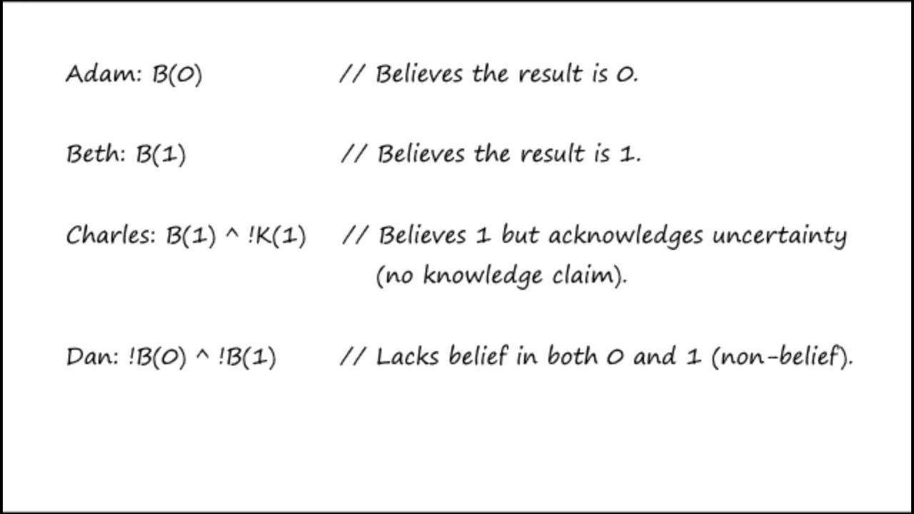 Belief States and Epistemic Distinctions